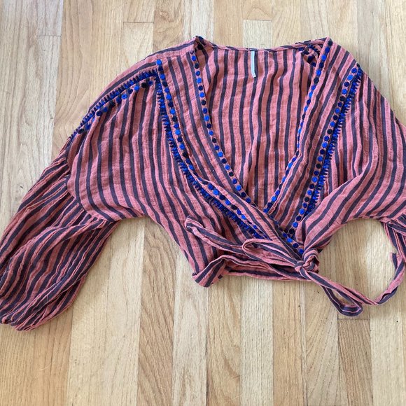 Free People Blouse Size Small - Picture 1 of 3